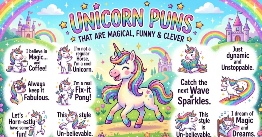 Unicorn Puns That Are Magical, Funny & Clever