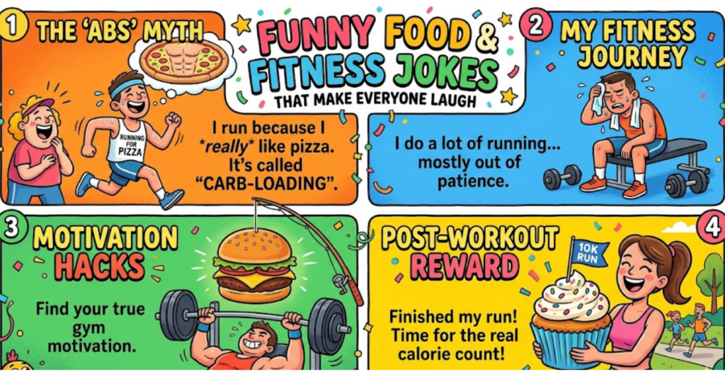 Funny Food & Fitness Jokes That Make Everyone Laugh