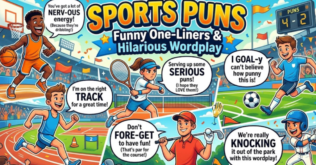 Sports Puns: Funny One-Liners & Hilarious Wordplay