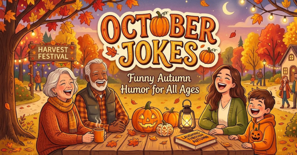 October Jokes: Funny Autumn Humor for All Ages