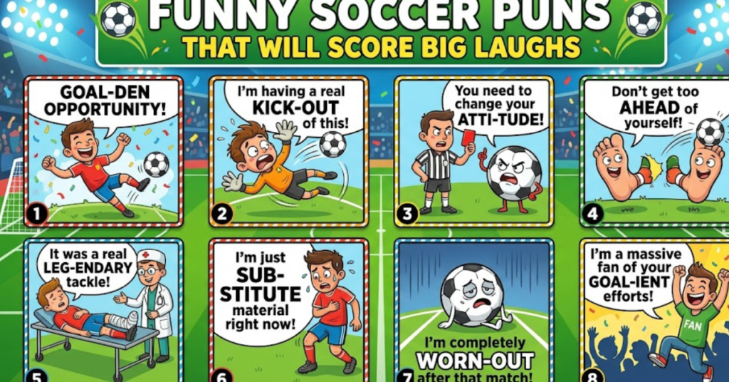Funny Soccer Puns That Will Score Big Laughs