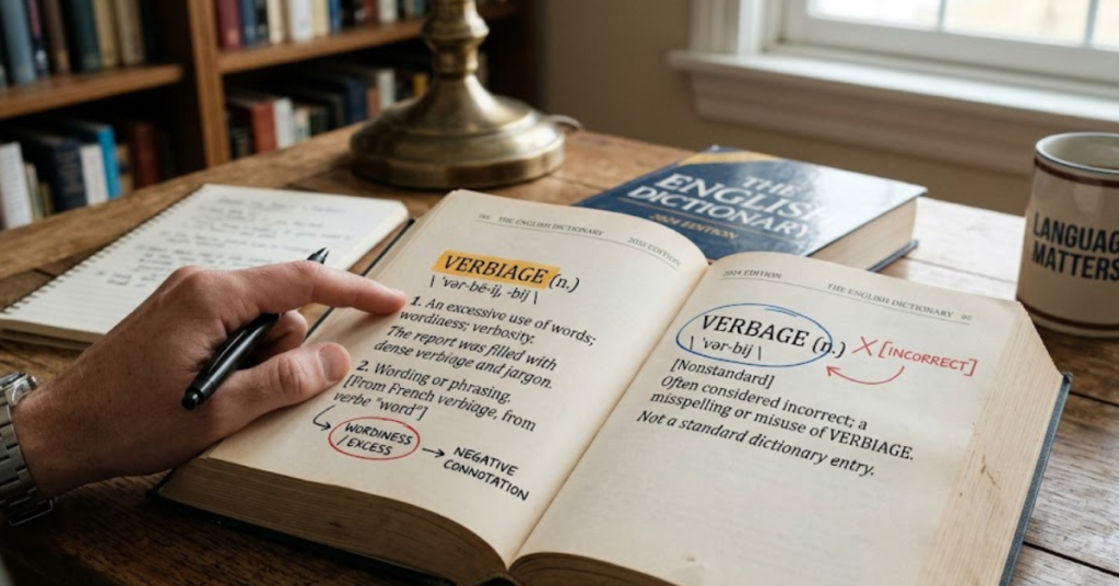 Verbiage vs Verbage: What’s the Correct Word?