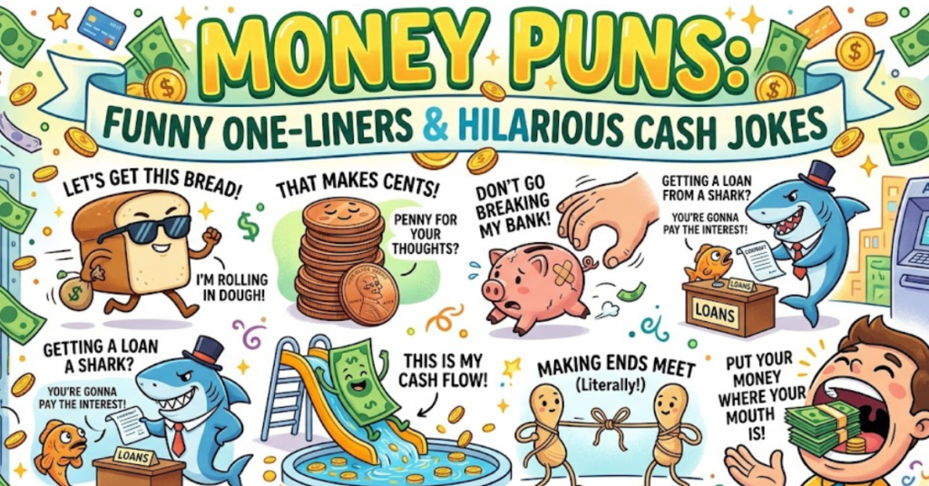Money Puns: Funny One-Liners & Hilarious Cash Jokes