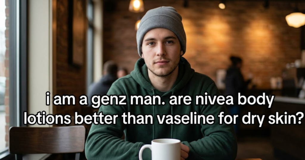 I Am a Gen Z Man. Are Nivea Body Lotions Better Than Vaseline for Dry Skin?